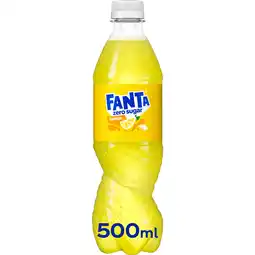 Jumbo Fanta Lemon zero sugar 500 ml aanbieding