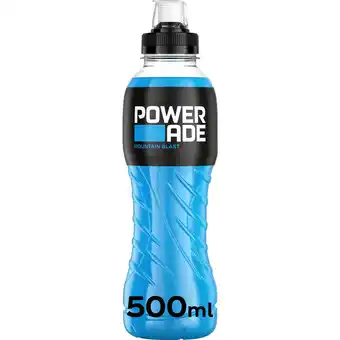Jumbo Powerade Mountain Blast Isotonic Sports Drink 500 ml aanbieding