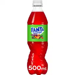 Jumbo Fanta Zero Sugar Exotic Taste 500 ml aanbieding