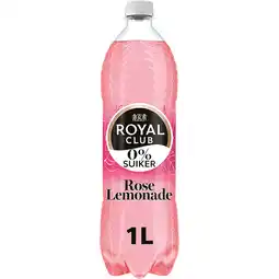 Jumbo Royal Club Rose Lemonade 0 % Suiker PET 1 L aanbieding