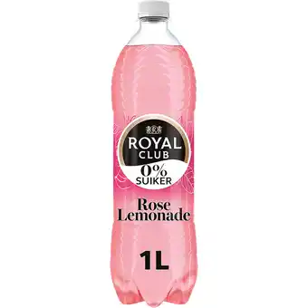 Jumbo Royal Club Rose Lemonade 0 % Suiker PET 1 L aanbieding