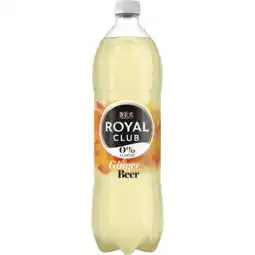 Jumbo Royal Club Ginger Beer 0% Suiker 1 L aanbieding
