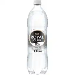 Jumbo Royal Club Tonic Classic 0% Suiker Fles 1L aanbieding