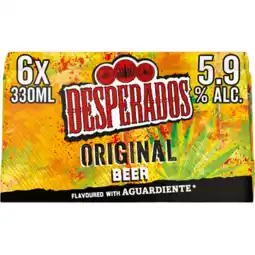 Jumbo Desperados Original Bier Blik 6 x 330ml aanbieding