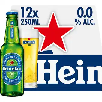 Jumbo Heineken Premium Pilsener 0.0 Bier Draaidop Fles 12 x 250ml aanbieding