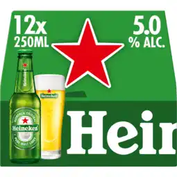 Jumbo Heineken Premium Pilsener Bier Draaidop Fles 12 x 250ml aanbieding