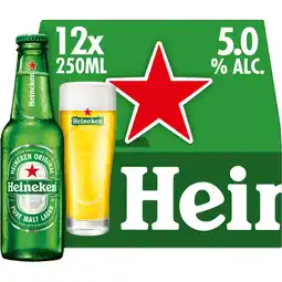 Jumbo Heineken Premium Pilsener Bier Draaidop Fles 12 x 250ml aanbieding