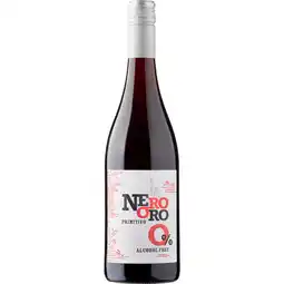 Jumbo Nero Oro - Primitivo - Alcoholvrij 0,0% - 750ML aanbieding