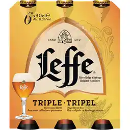 Jumbo Leffe - Tripel Belgisch Abdijbier - Fles - 6 x 300ML aanbieding