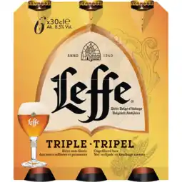 Jumbo Leffe - Tripel Belgisch Abdijbier - Fles - 6 x 300ML aanbieding