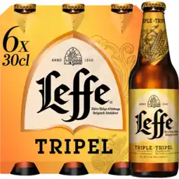 Jumbo Leffe - Tripel Belgisch Abdijbier - Fles - 6 x 300ML aanbieding