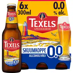 Jumbo Texels Skuumkoppe 0.0 Bier Fles 6 x 300ml aanbieding