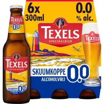 Jumbo Texels Skuumkoppe 0.0 Bier Fles 6 x 300ml aanbieding