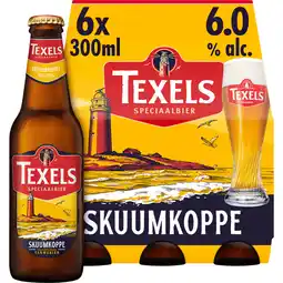 Jumbo Texels Skuumkoppe Bier Fles 6 x 300 ml aanbieding