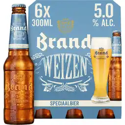 Jumbo Brand Weizen Bier Fles 6 x 300ml aanbieding
