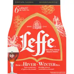 Jumbo Leffe Winterbier 6x330ML aanbieding