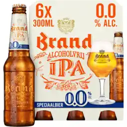 Jumbo Brand IPA 0.0 Bier Fles 6 x 300ml aanbieding