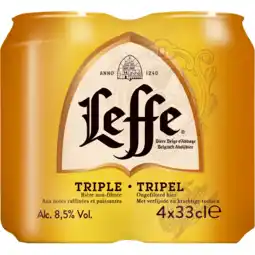 Jumbo Leffe Tripel 4x330ML aanbieding