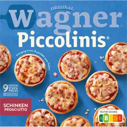 Jumbo Original Wagner Piccolinis Schinken Prosciutto 3 x 3 Stuks 270 g aanbieding