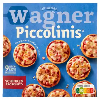 Jumbo Original Wagner Piccolinis Schinken Prosciutto 3 x 3 Stuks 270 g aanbieding