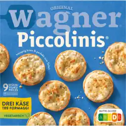 Jumbo Original Wagner Piccolinis Tre Formaggi 270 g aanbieding