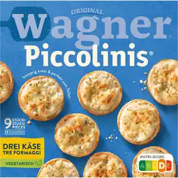 Jumbo Original Wagner Piccolinis Tre Formaggi 270 g aanbieding