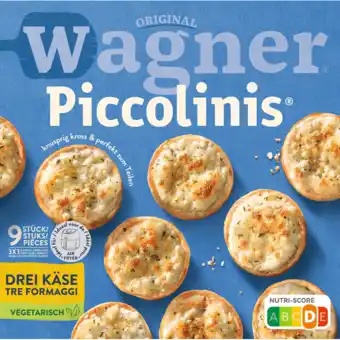 Jumbo Original Wagner Piccolinis Tre Formaggi 270 g aanbieding
