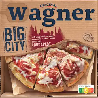 Jumbo Original Wagner Big City with Pepperoni Sausage, Mozzarella & Edam Cheese #Budapest 400 g aanbieding