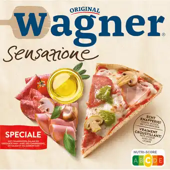 Jumbo Original Wagner Sensazione Speciale met Champignons, Salami en Gekookte Ham 360 g aanbieding
