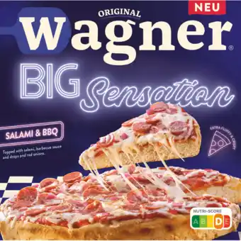 Jumbo Original Wagner Big Sensation Salami & BBQ 450 g aanbieding