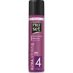 Jumbo ProSet Ultra Strong Style & Care Hairspray 300 ml aanbieding