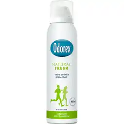 Jumbo Odorex Natural Fresh Deodorant 150 ml aanbieding