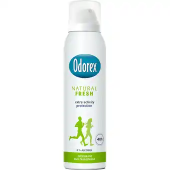 Jumbo Odorex Natural Fresh Deodorant 150 ml aanbieding