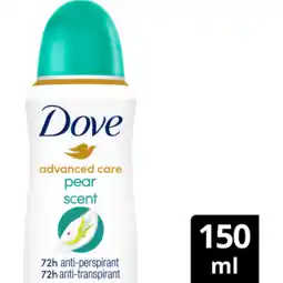Jumbo Dove Deo Spray Pear & Aloe 150 ML aanbieding