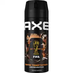 Jumbo AXE Deodorant Bodyspray Dark Temptation 150 ml aanbieding