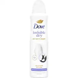 Jumbo Dove Advanced Care Anti-Transpirant Deodorant Spray Invisible Dry 150 ml aanbieding