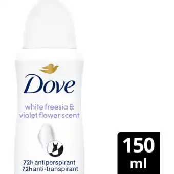 Jumbo Dove Advanced Care Anti-Transpirant Deodorant Spray Invisible Dry 150 ml aanbieding