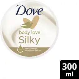 Jumbo Dove BodycrÃ¨me Silk 300 ml aanbieding