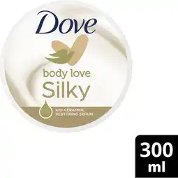 Jumbo Dove BodycrÃ¨me Silk 300 ml aanbieding