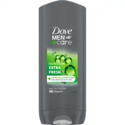 Jumbo Dove Men+Care 3-in-1 Douchegel Extra Fresh 400 ml aanbieding