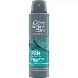 Jumbo Dove Men+Care Advanced Anti-Transpirant Deodorant Spray Eucalyptus + Mint 150 ml aanbieding
