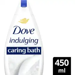 Jumbo Dove Caring Bath Badcrème Indulging Cream 450 ml aanbieding