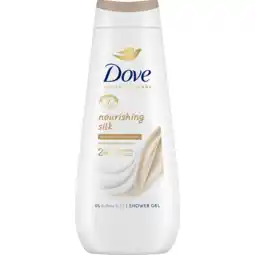 Jumbo Dove Advanced Care Verzorgende Douchegel Nourishing Silk 400 ml aanbieding