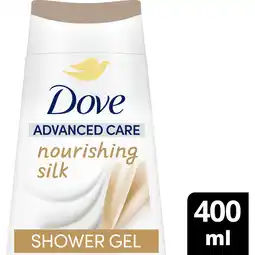 Jumbo Dove Advanced Care Verzorgende Douchegel Nourishing Silk 400 ml aanbieding