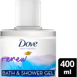 Jumbo Dove Bath Therapy Badschuim & Douchegel Renew 400 ml aanbieding