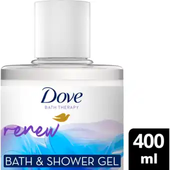 Jumbo Dove Bath Therapy Badschuim & Douchegel Renew 400 ml aanbieding