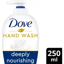 Jumbo Dove Liquid Hand Wash Deeply Nourishing 250 ml aanbieding