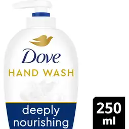 Jumbo Dove Liquid Hand Wash Deeply Nourishing 250 ml aanbieding