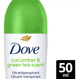 Jumbo Dove Advanced Care Go Fresh Anti-Transpirant Deodorant Roller Cucumber 50 ml aanbieding
