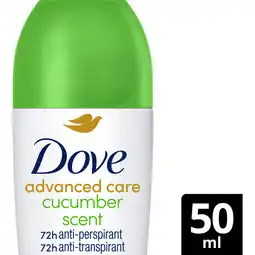 Jumbo Dove Advanced Care Go Fresh Anti-Transpirant Deodorant Roller Cucumber 50 ml aanbieding